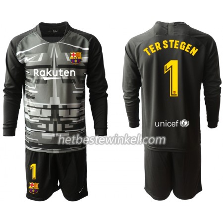 FC Barcelona Doelman TER STEGEN 1 Tenue IV 2019/20 - LS (+ Korte broeken)